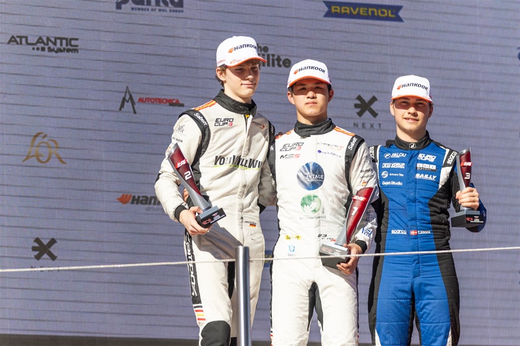 Theodor Jensen er årets tredjebedste Eurocup3-rookie
(Foto: Fotocar13)